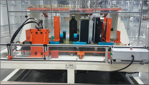 Cabinet Liner Punching SPM view 3